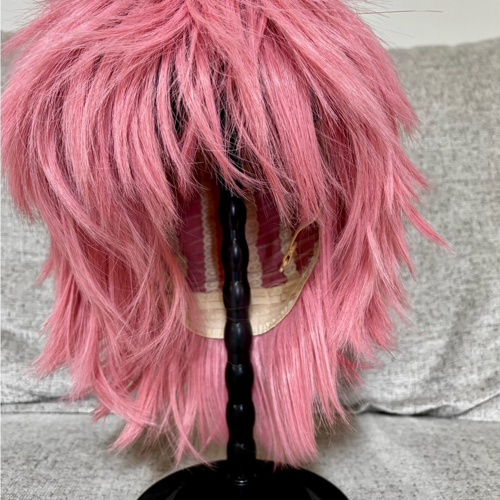 Cosplay Pink Wig